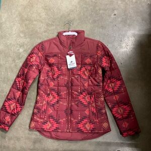 Ariat Women's Red Patterned Jacket
